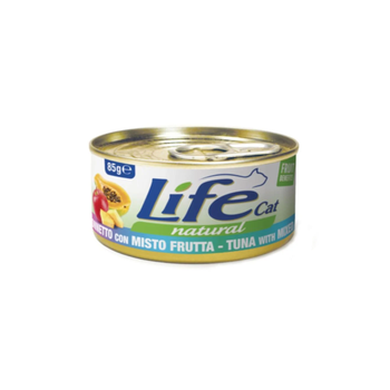 Life Cat Natural Tuna Mixed Fruit 24x85g