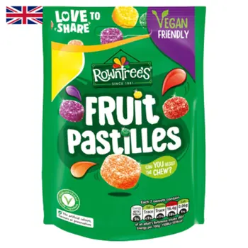 Rowntree's Vegan Gummy Fruit Pastilles 114g