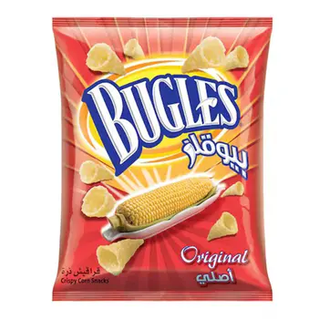 بيوجلز وجبة خفيفة من الذرة بنكهة أصلية 18×125جرام