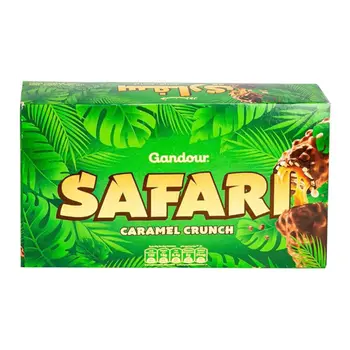 سفاري ويفر كراميل شوكولاتة 12×50جرام