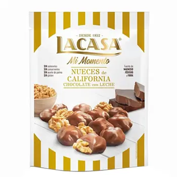 Lacasa Milk Chocolate With Walnut 115g