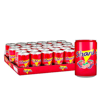 شاني مشروب غازي بالفواكه علبة حديد، 30×150مل