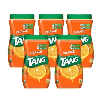 تانج مسحوق شراب بنكهة البرتقال علبة زجاج، 5×750جرام