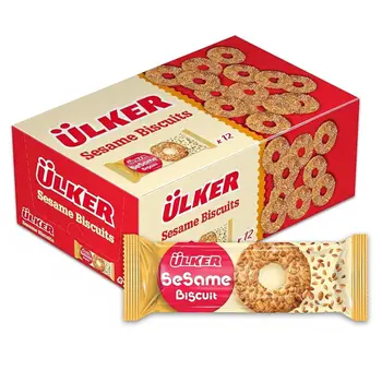 Ulker Sesame Biscuits, 12×58g
