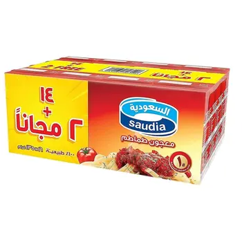 Saudia Tomato Paste, 16×135g 1