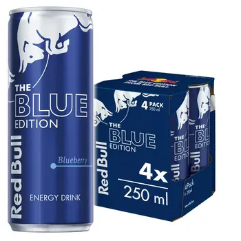 Red Bull Energy Drink Blue Edition 4×250ml