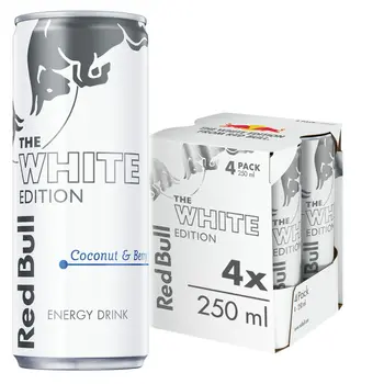 Red Bull Energy Drink White Edition 4×250ml