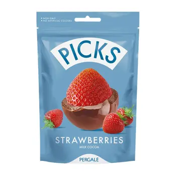 Picks Strawberry Milk Cocoa Glaze 90g
