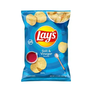 Lay's Salt & Vinegar Potato Chips 184.2g