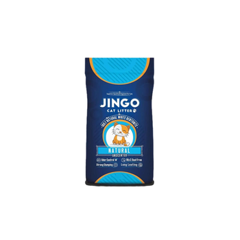 جينغو رمل بينتونيت طبيعي للقطط بروائح متعددة 10لتر
