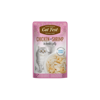Cat Fest Wet Cat Food With Chicken And Shrimp 70g