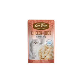Cat Fest Wet Cat Food With Chicken And Duck In Jelly 70g