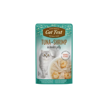 Cat Fest Wet Food With Tuna And Shrimp In Jelly 70g