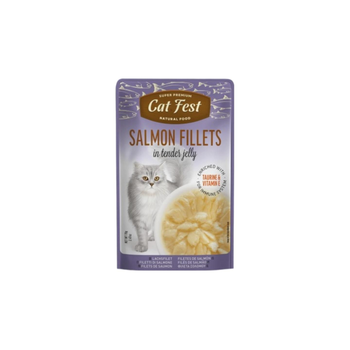 Cat Fest Wet Cat Food Salmon Fillet In Jelly 70g