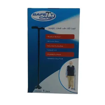 Safety Cane Led Stick With Flashlight 1Piece