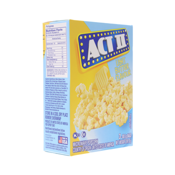 أكت فشار الذرة بالزبدة الخفيف 1حبة