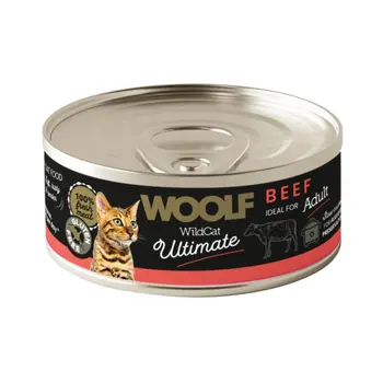 Wolf Beef Pâté Wet Food For Adult Cats 85g