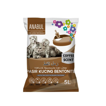 أنابول رمل قطط برائحة القهوة 5لتر