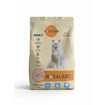 رويال زو بسكويت قطط بالدجاج 1.2كيلو