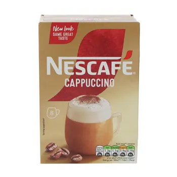 Nescafe Cappuccino Instant Coffee 8x15.5g