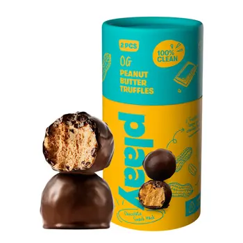 Plaay Peanut Butter Chocolate Truffles 30g