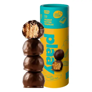 Plaay Peanut Butter Chocolate Truffles 60g