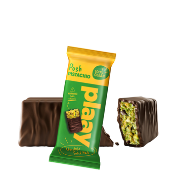 Plaay Posh Pistachio Chocolate Bar 35g