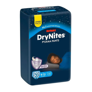 Huggies DryNites Boys Bed Wetting Pants 13 Pieces
