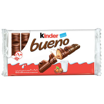 Kinder Bueno Milk Chocolate Bar 20 Bars 430g