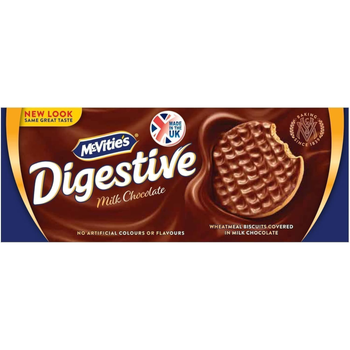 ماكفيتيز بسكويت دايجستيف بشوكولاتة الحليب 300جرام