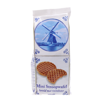 ستروب وافل ميني الهولندية بالكراميل 200جرام