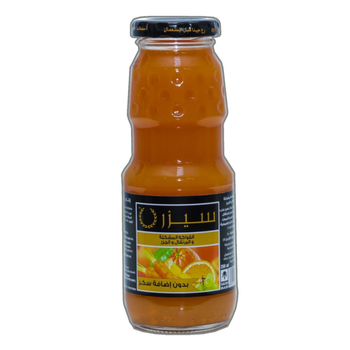 سيزر عصير  الفواكه المشكلة والبرتقال والجزر 250 مل