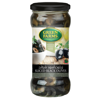 جرين فارمز زيتون اسود شرائح 235جرام