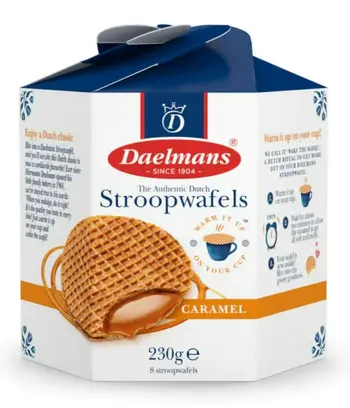 Daelmans Caramel Waffles 230g