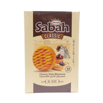 جنتي صباح معمول تمر كلاسيكي عبوة اقتصادية كبيرة 12×40جرام
