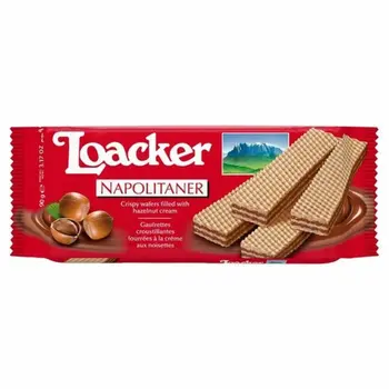 Loacker Hazelnut Napolitaner 90g