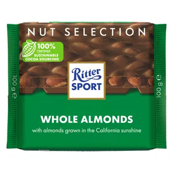 ريتر سبورت شوكولاته لوز كامل  100جرم