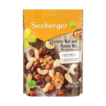 Seeberger Luxury Nut and Raisin Mix 150g