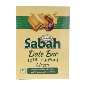 جنتي صباح بسكويت التمر 6×336جرام