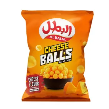 البطل كرات الذرة بالجبنة 15جرام