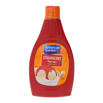 أمريكان جاردن شراب بنكهة الفراولة 680جرام