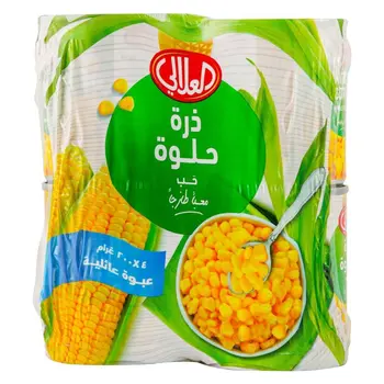 Al Alali Whole Kernel Corn 4x200g