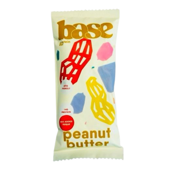 بيس بروتين بار بزبدة الفول السوداني 65جرام