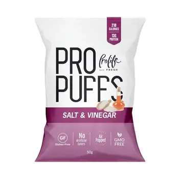 Pro Life Salt & Vinegar Pro Puffs 50g