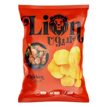 Lion Chicken Flavored Chips 40g