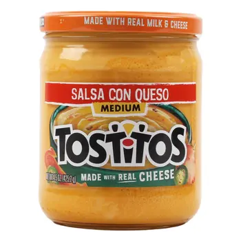 Tostitos Medium Salsa Con Queso 425.2g