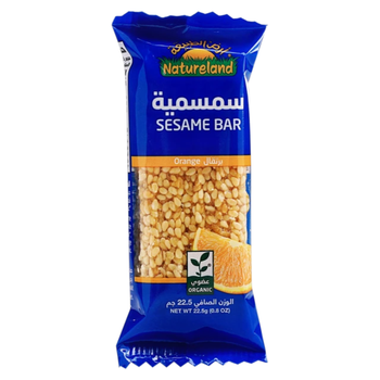 Natureland Orange Sesame Bar 22.5g