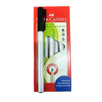 فابر كاستل أقلام حبر جاف 1.0 مم اسود 10حبات