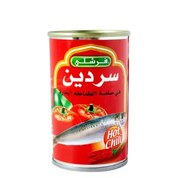 فرشلي سردين بصلصة الطماطم الحارة  155جرام