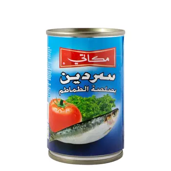 مكاتي سردين بصلصة الطماطم 155جرام